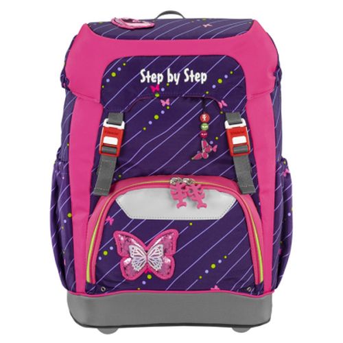 Školní batoh Step by Step - GRADE set - Třpytivý motýl, AGR