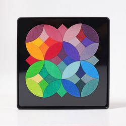 Grimm´s - Magnetické puzzle - kruhy - 40 ks