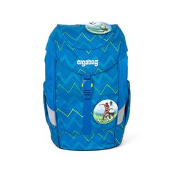 Dětský batoh Ergobag mini - Modrý zig zag
