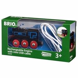 Brio 33599 Elektrická okomotiva nabíjecí přes mini USB kabel