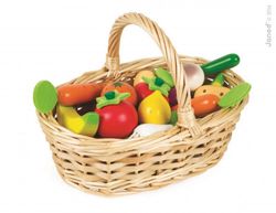 Zelenina a ovoce v košíku - 24 ks