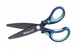 Dětské ergonomické nůžky Griffix s kulatou špičkou - pro praváky, modré