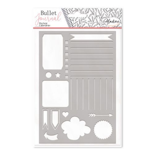 Šablona Bullet Journal - Organizace měsíce