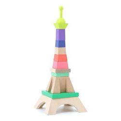Vilac Dřevěná nasazovací Eiffelova věž