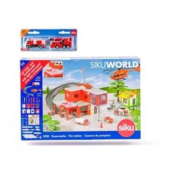 Siku World Požární stanice a dárek