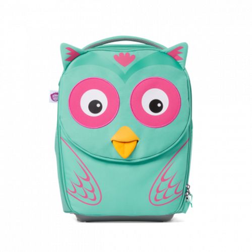 Dětský cestovní kufřík Affenzahn Owl - Turquoise
