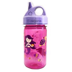 Dětská lahev na pití Nalgene Grip´n Gulp, Sippy Cup - Pink Mermaid, 350 ml