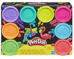 Play Doh sada 8 ks kelímků - neon