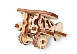 Malé dřevěné mechanické 3D puzzle - Letadlo