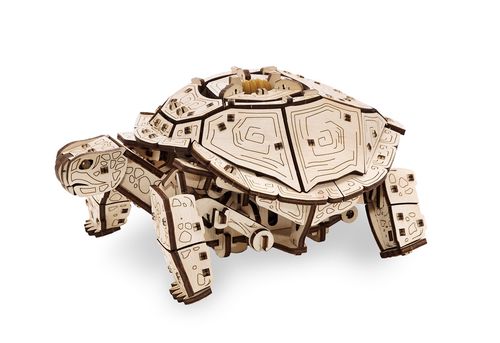 Dřevěné mechanické 3D puzzle - Želva