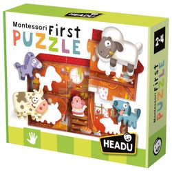 HEADU: Montessori - Moje první puzzle - Farma