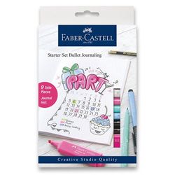 Popisovače Faber- Castell Starter set Bullet Journaling - 9 ks
