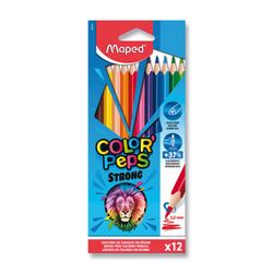 Pastelky Maped Color'Peps Strong Jumbo - 12 barev