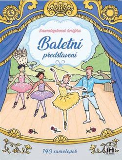 Baletní představení -  samolepková knížka