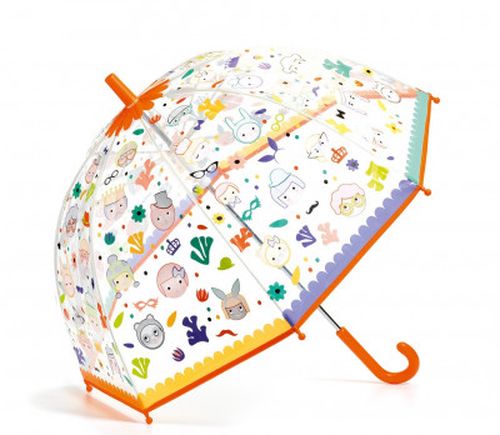 Dětský deštník s magickou barvou - tváře