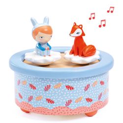 Hrací skříňka – chlapec a liška