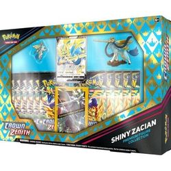 Pokémon TCG: SWSH12.5 Crown Zenith - Premium Figure Collection varianta 1 Shiny Zacian V