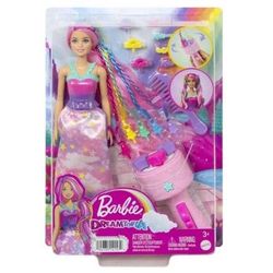 Barbie princezna s kadeřnickými doplňky